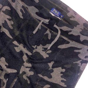 Ralph Lauren Camo Sweatpants Joggers Pants Men Fashion Couture Christmas Gift
